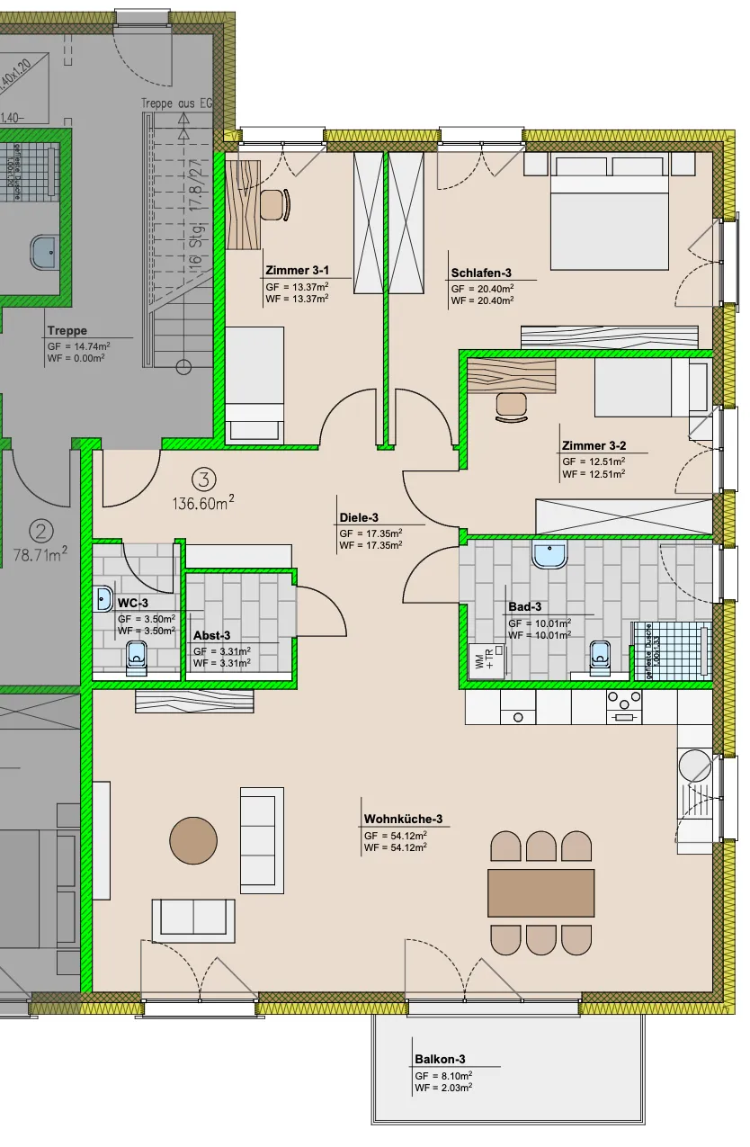 Grundriss Familienfreundliche